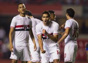 Sao Paulo derrotó 4-2 a Emelec por la Sudamericana