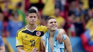 Juan Fernando Quintero y James rodriguez convocados por colombia para partidos amistosos