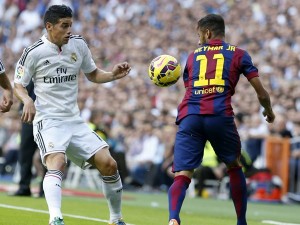James se desnuda después del clásico