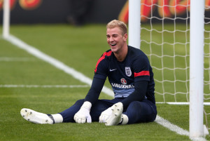 El duro entrenamiento de Joe Hart con la selección de Inglaterra