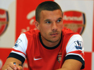 Lukas Podolski quiere dejar el Arsenal