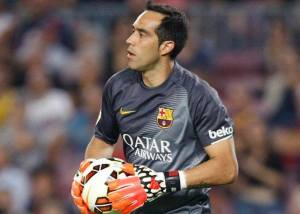 Claudio Bravo es el portero con mejor récord de imbatibilidad (561 minutos sin recibir gol) en el arranque de una Liga en toda la historia de la Primera División de España. Orgullo chileno.