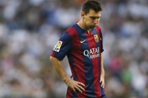 Messi no estuvo en su nivel en 'El Clásico' debido una infiltración