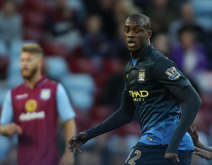victoria del manchester city 2-0 sobre el aston villa con golazo de yaya touré