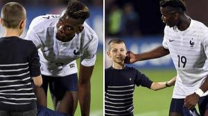 POGBA quiso regalarle su short a un niño y...tienes que ver lo que pasó.