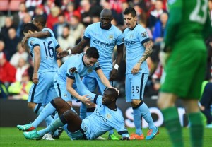 Manchester City venció al Southampton en condición de visitante y ahora es 2ª en la general de la Barclays Premier League.