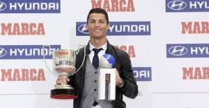 Cristiano recibió el segundo Pichichi de su carrera