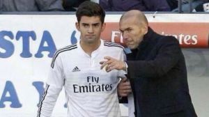 Enzo Zidane debuta de la mano de su padre