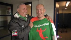 Stoichkov le entrego camiseta al 'simulador' Robben con su famoso #NoEraPenal
