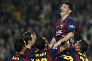 messi es el maximo goleador de la liga