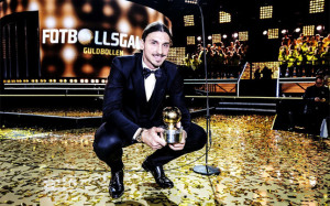 Zlatan Ibrahimovic ganó el noveno Guldbollen de su carrera.