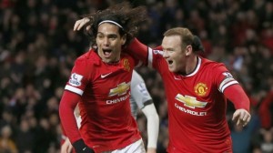 Recital de Wayne Rooney en el 'Teatro de los Sueños' ante el Newcastle. Falcao tuvo una destacada actuación con los 'Red Devils'.