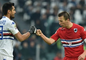 Sampdoria sorprendió a la Juventus en condición de visitante.