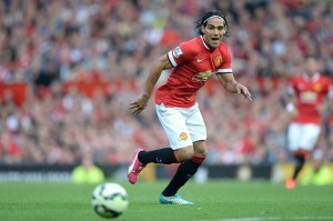 Falcao en el Manchester United