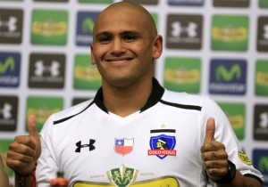 'Chupete' es nuevo jugador de Colo Colo y jugará la próxima edición de la Copa Libertadores.