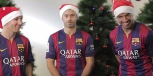 El saludo de Navidad del FC Barcelona