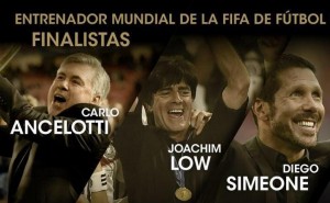 Simeone, Löw, Ancelotti y Low van por el premio al Mejor DT del 2014.
