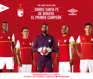 Santa Fe presentó su nuevo uniforme para este 2015
