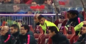 Neymar se enoja con Luis Enrique!