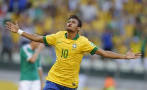 Neymar con Brasil