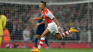 Alexis Sánchez en el Arsenal