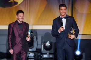 Cristiano Ronaldo y Lionel Messi