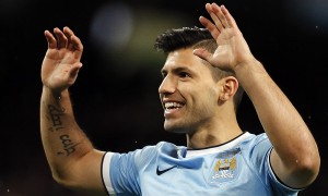 Agüero regresó a los entrenamientos con el Manchester City y espera jugar este fin de semana.
