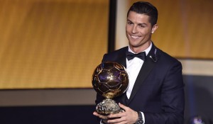 Cristiano Ronaldo consigue su tercer Balón de Oro