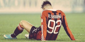 Stephan El Shaarawy se volvió a lesionar y será baja por 6 semanas.