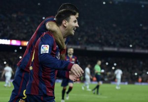 El gol de Leo Messi en el Barça-Atléti en la ida de la Copa del Rey
