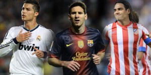 Messi y Cristiano Ronaldo incluyen a Falcao en el top 10 de los mejores