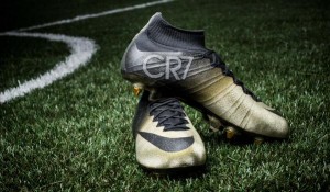 Mercurial CR7 Rare Gold. Con un botín con diamantes Nike homenajea a #CristianoRonaldo por el #BalónDeOro