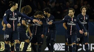 Espectacular golazo de Ezequiel Lavezzi en la jornada 23 de la Ligue 1.