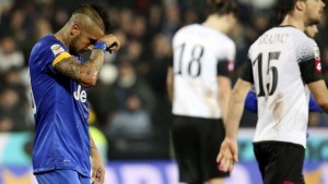 Juventus empató 2-2 con Cesena en condición de visitante