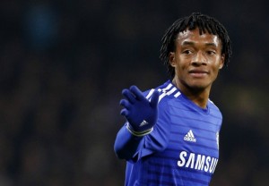 Cuadrado se alista para debutar en Champions con el Chelsea