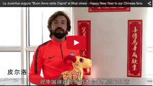 Barça y Juventus celebran el nuevo año chino