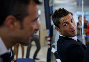 Cristiano Ronaldo y Jorge Mendes