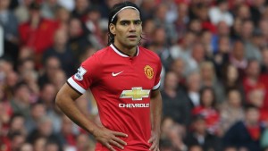Falcao en el Manchester United