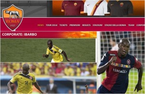 Víctor Ibarbo jugará con la Roma en calidad de préstamo.