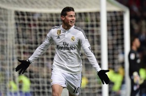 James Rodríguez en el Real Madrid