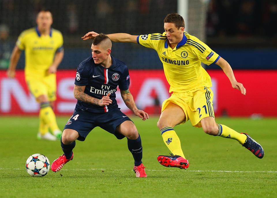 Los goles entre PSG y Chelsea en la Champions League