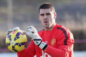 Víctor Valdés en el Manchester United