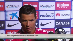 Cristiano Ronaldo: 'El Real Madrid es mucho mejor que el Atlético'