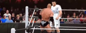 Simulan una lucha entre Cristiano Ronaldo y The Rock por el amor de Irina Shayk.