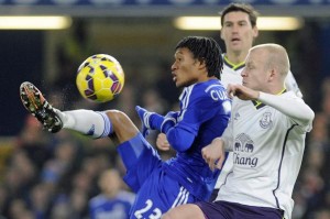 Juan Guillermo Cuadrado juega su primer partido como titular con estos guayos
