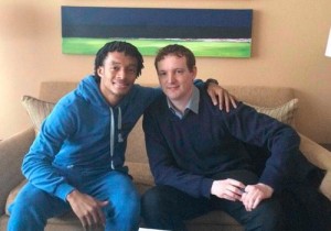 Juan Guillermo @Cuadrado publica foto con su verdadero profesor de inglés