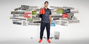 Los nuevos botines del delantero uruguayo Luis Suarez, adidas f 50 fg adizero