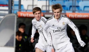 Martin Odegaard debuta con el Castilla y es inscrito por el Real Madrid para la Champions