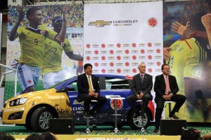 Chevrolet, nuevo socio oficial de las selecciones Colombia