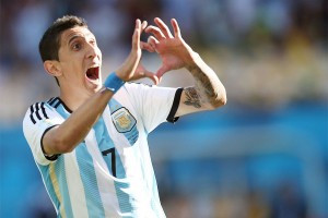 Ángel Di María con Argentina